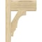 Ekena Millwork Balboa Block Rough Sawn Outlooker, Douglas Fir, 6"W x 12"D x 16"H OUT06X12X16BOA05RDF - alternate 4